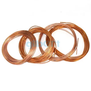 1M 1.6/1.8/2/2.2/2.5/3/4/5mm O/D Copper Capillary Tubing For Refrigerator - Picture 1 of 4