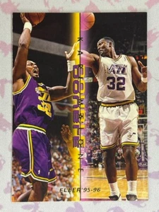 1995-96 Fleer Karl Malone Double/Double #7 - Bild 1 von 2
