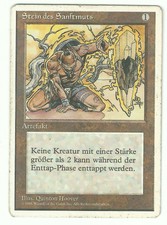 Top Stone of gently Courage/MEEKSTONE - 4th Edition-German (Good) * RARE *