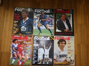 6x Magazine FRANCE FOOTBALL 2041 2105 2107 2108 2120 2123 (Années 1985-1986) - Picture 1 of 1