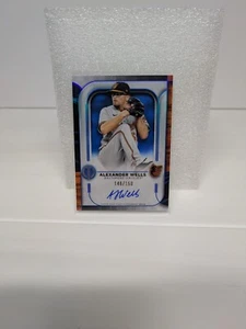 ALEXANDER WELLS AUTOGRAPH NO.146/150 (AU, RC) 2022 topps pitcher - Picture 1 of 2
