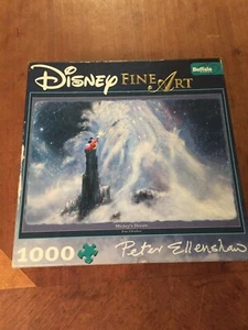 DISNEY - BELLAS ARTES - ROMPECABEZAS DE 1000 PIEZAS - MICKEY'S DREAM - JUEGOS DE BÚFALO - COMPLETO - Imagen 1 de 3