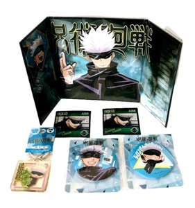 Satoru Gojo Jujutsu Kaisen button Folding Screen Clear key Folder Sticker 5 Set - Picture 1 of 12