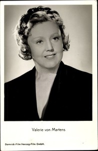 Ak Schauspielerin Valerie von Martens, Portrait - 3503500