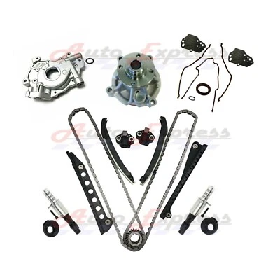 Timing Chain Kit Solenoid Valve Water Oil Pump VVT For 04-08 Ford Lincoln 5.4L  - Image 1 of 4