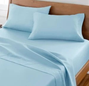 Better Homes and Gardens Blue Sheer Performance Pillowcase Set size King - Picture 1 of 3
