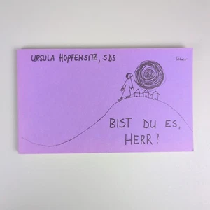 Bist Du es, Herr? Buch SDS Ursula Hopfensitz Zeichnungen Comic | Sehr Gut - Bild 1 von 6