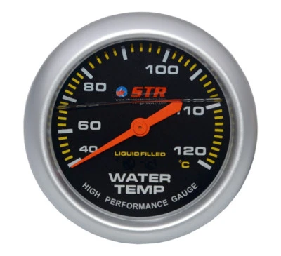 Str Wassertemperatur Mechanische Anzeige Liquid Gefüllt Hochleistung 66mm Test - Bild 1 von 2