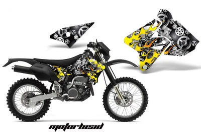 Kit de calcomanías de gráficos de cubierta de moto de cross para Suzuki DRZ 400 SM 00-23 MOTORHEAD K Foto 1 de 2