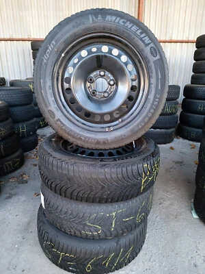 4 Winterreifen 215 60 R17 Mercedes GLA W156 X156 17" Stahlfelgen Winterräder - Bild 1 von 3