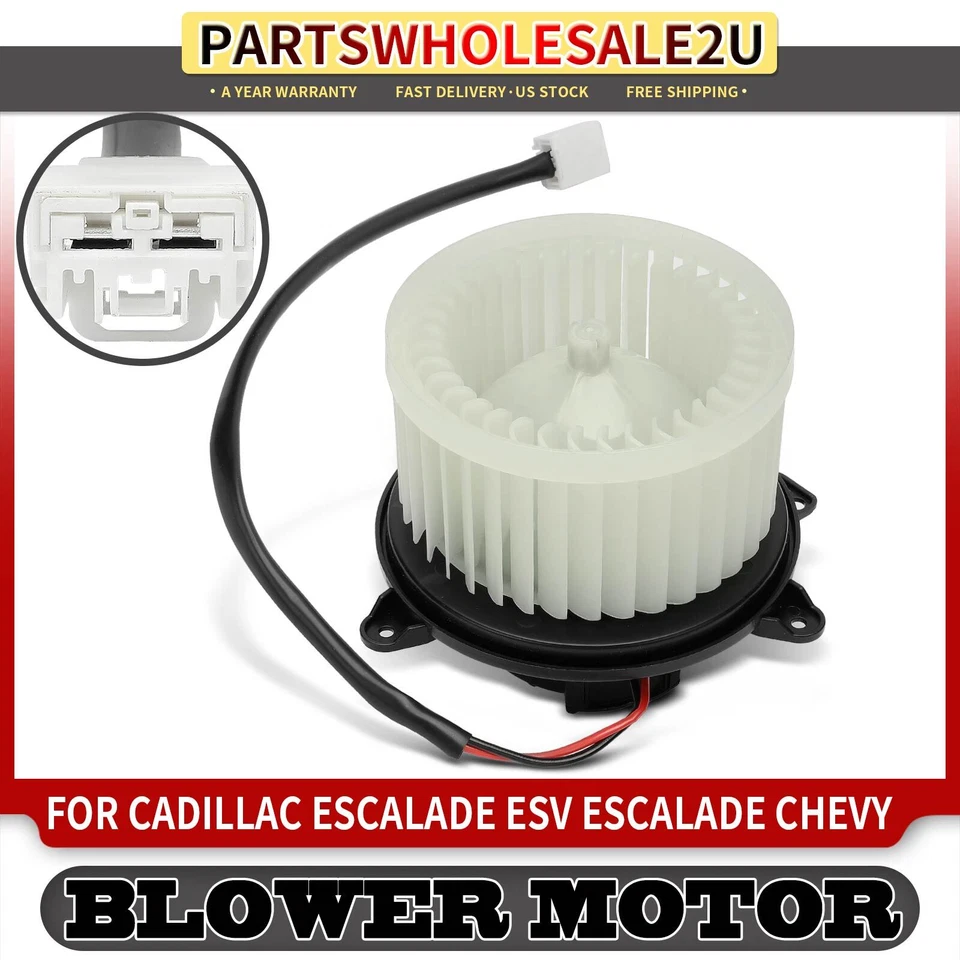 Motor soplador calentador HVAC para Chevrolet Suburban Cadillac Escalade ESV GMC Yukon Foto 1 de 4
