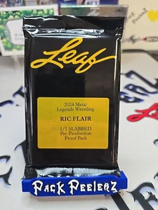 2024 Leaf Metal Legends Wrestling Ric Flair 1/1 Pre-Production Proof Pack SEALED - Picture 1 of 1