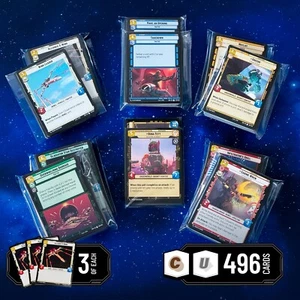 JUEGO COMPLETO Commons Uncommons C U Star Wars Ilimitado SOR SWU Juego Completo - Imagen 1 de 5