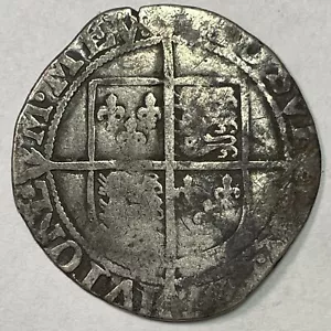 Great Britain Fourpence Groat Elizabeth I 1558-1603 Coin #19696 - Picture 1 of 3