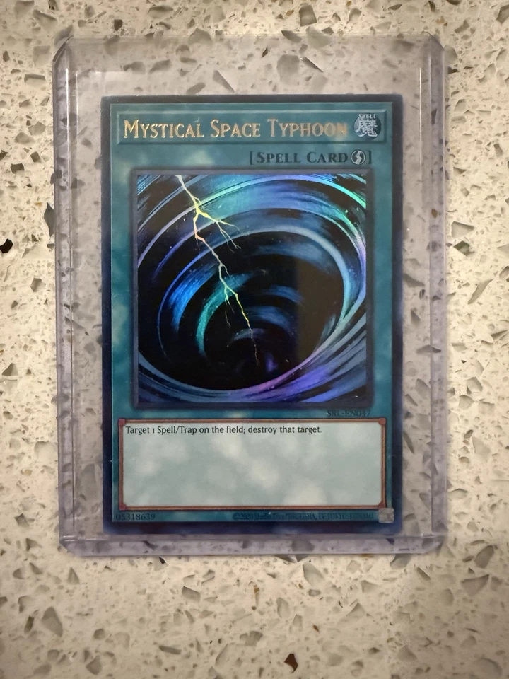Mystical Space Typhoon SRL-EN047 Spell Ruler (25th Anniversary Edition) - Image 1 of 2