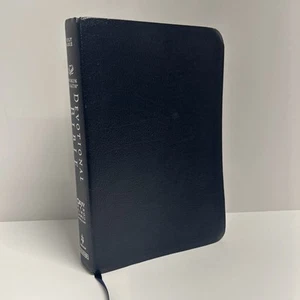 Nice Women's Devotional Bible NKJV Nelson 9x6 Leather Blue *No Writing 2425NB - Picture 1 of 10