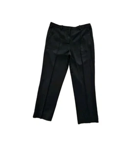 Theory "Hartsdale Admiral Crepe" Womens Black Formal Trousers. Size US 4/UK 8. - Picture 1 of 15