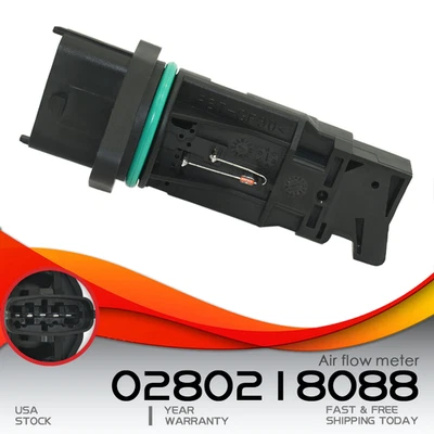 0280218088 MAF Mass Air Flow Sensor Meter For 2002-07 Volvo C70 S80 S40 XC90 S60 - Image 1 of 4