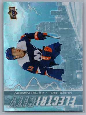 2024-25 Upper Deck Series 2 - Electricity Mathew Barzal #EC-3 - Image 1 of 2