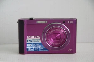 Samsung Digital Camera ST88 16.1MP Purple Tested - Picture 1 of 8