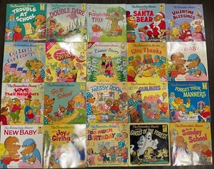 The Berenstain Bears Lot of 20 Books First Time Books Jan and Stan Berenstain - Picture 1 of 8
