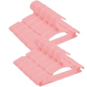 30 Pack Pink Baby Nursery Closet Hangers Non-Slip Infant Pant Hangers - Picture 1 of 7