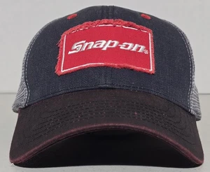 Snap-On Logo Patch Mesh Unisex Trucker Herren Mütze verstellbar Snapback  - Bild 1 von 9