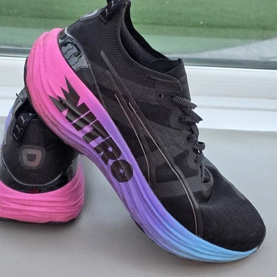 Tênis de corrida Puma Mans 10 UK 44.5 ForeverRun nitro orquídea elétrica - Imagem 1 de 4
