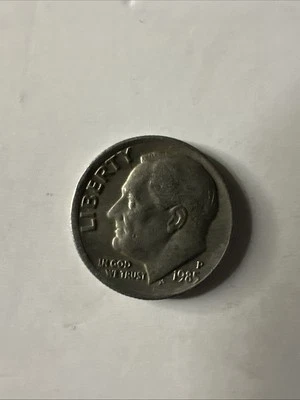 USA 10 Cents, 1985-D, Roosevelt Dime, Uncirculated - Image 1 of 2