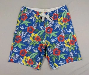 Abercrombie Board Shorts Mens Medium Floral Fish Colorful Y2K - Imagen 1 de 13