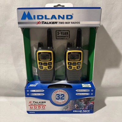 Midland X-TALKER T61VP3 Two Way Radios Brand New - Image 1 of 4