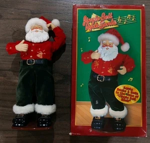 Coca Cola Rocking Santa Animated Figure Collectible Jingle Bell Rock - No Cord - Picture 1 of 8