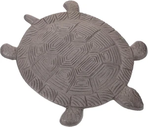 INOOMP Turtle Stepping Stone Paver Cast Iron Garden Stepping Stone Paver Scul... - Picture 1 of 12
