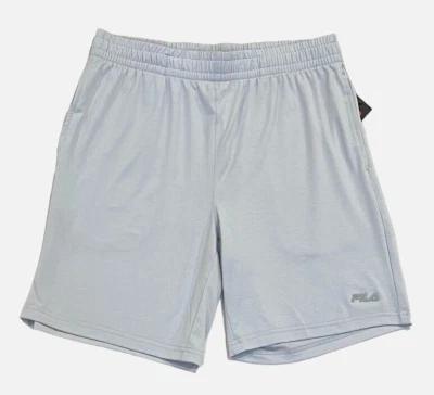 男式 Fila Intan 弹性腰围健身房运动锻炼训练针织休闲短裤 XL — 第 1/4 张图片