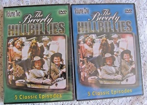 New Volume One & Two Black and White Beverly Hillbillies TV Show DVD Comedy  - Picture 1 of 4