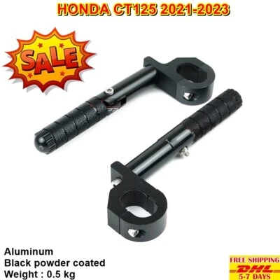 P46 Rear Foot Pegs Honda Ct125  2021 -23 Passenger Trail Footrest Hunter Sell Foto 1 de 4
