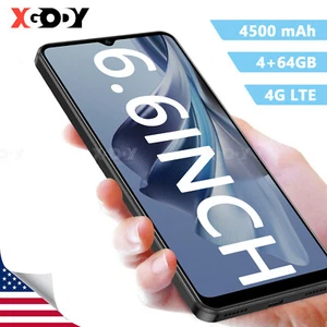 6.6" Factory Unlocked Android Cell Phone New Smartphone Dual SIM 8 Core USA 32GB - Picture 1 of 37