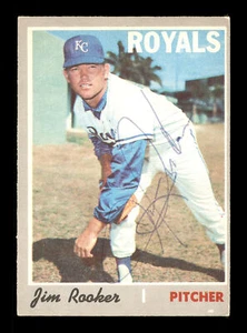 Jim Rooker Autographed Signed Auto 1970 O-Pee-Chee Card #222 Royals 169107 - Picture 1 of 2