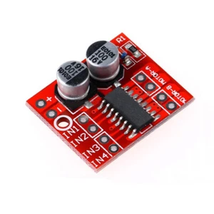 L298N Doble Puente H DC 2-Way 1.5A Motor Driver PWM Módulo de Control de Velocidad Nuevo - Imagen 1 de 4