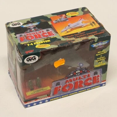 Micromachines GIG Galoob Micro Machines Multi Force F-4 Phantom in Box - Immagine 1 di 3