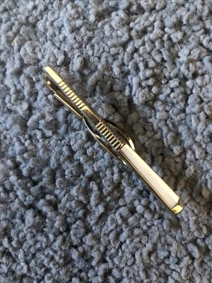 stratton imitation tie clip Mother Of Pearl  - Image 1 of 2