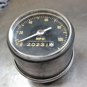Honda Speedometer CL350 cb350 cl cb 350 Gauge Vintage WORKS! Nippon Seiki H29 - Picture 1 of 5