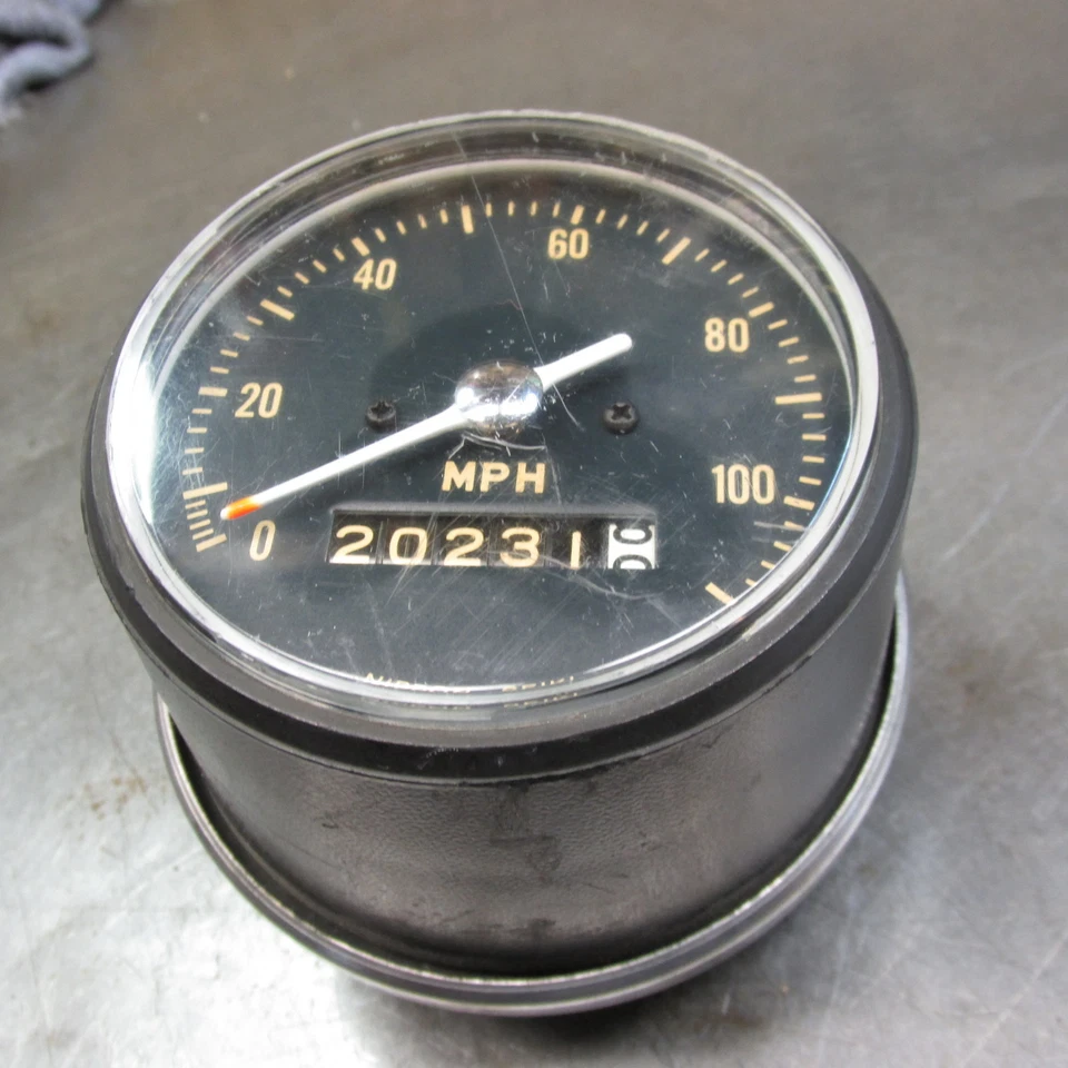 Velocímetro Honda CL350 cb350 cl cb 350 calibre vintage FUNCIONA! Nippon Seiki H29 - Imagem 1 de 4