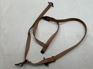 88-89 CORVETTE C4 CONVERTIBLE LUGGAGE STOW STORAGE STRAP SADDLE COGNAC 101355991 - Picture 1 of 4