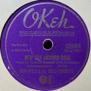 Bob Wills & His Texas Playboys - New San Antonio Rose / Bob Wills' Special - Picture 1 of 2