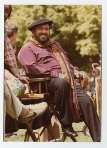 Luciano Pavarotti - Vintage Candid by Peter Warrack - Previously Unpublished - Picture 1 of 1
