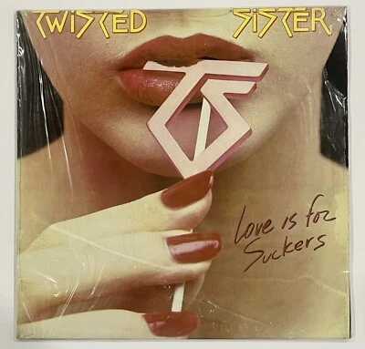 Twisted Sister ‎– Love Is For Suckers Venezuela Press 1987 NM In Shirnk - Image 1 of 4