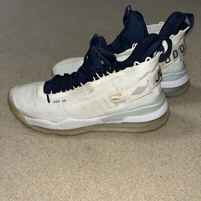 Nike BQ6623-104 Air Jordan Proto-Max 720 marfim pálido meia-noite branco marinho masculino 11 - Imagem 1 de 4