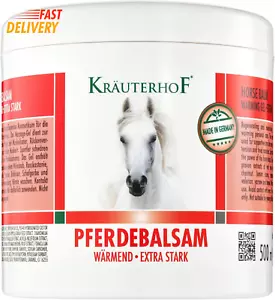 Kräuterhof® Pferdebalsam Wärmend & Extra Stark – Wärmendes Massagegel Für Müde M - Bild 1 von 12