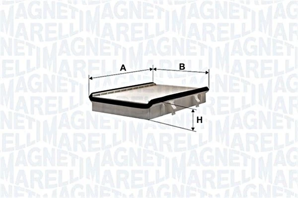 Filtro de aire interior para MAZDA 3 berlina Premacy 03-14 BBM461J6X MAGNETI MARELLI Foto 1 de 1